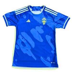 SOLD Y2K Adidas Women Sweden Jersey Team 2023 Away Size M for Women